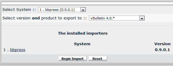 preparing bbPress for import