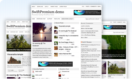 SwiftPremium SEO WordPress theme